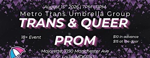 Trans & Queer Prom 2026