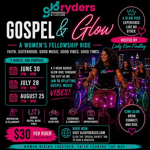 Gospel and Glow w/ GloRyders hosted by Lady Keri Findley