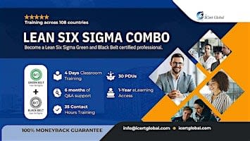 Lean Six Sigma Green & Black Belt Combo Certification in Morgantown, WV