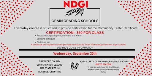 NDGI Grain Grading School