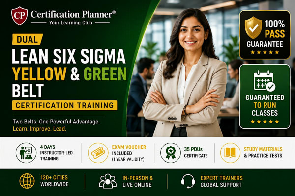 Pittsburgh Lean Six Sigma Yellow & Green Belt Dual Certification