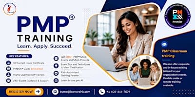 Confirmed PMP 4 Days Classroom Training in Pittsburgh, PA