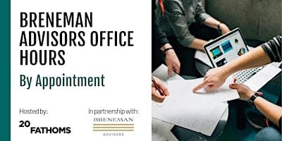1:1 Business Advice Sessions with Breneman Advisors - Bring your questions!