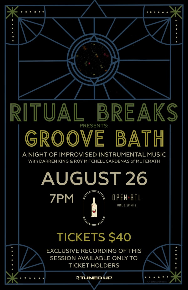 RITUAL BREAKS PRENTS GROOVE BATH @ OpenBtl