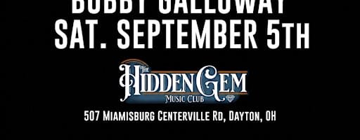 Bubby Galloway Live