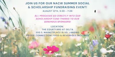 NACW Summer Social & Scholarship Fundraiser!