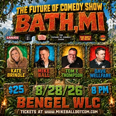 The Future of Comedy Show at The Bengel Wildlife Center (Bath, MI)