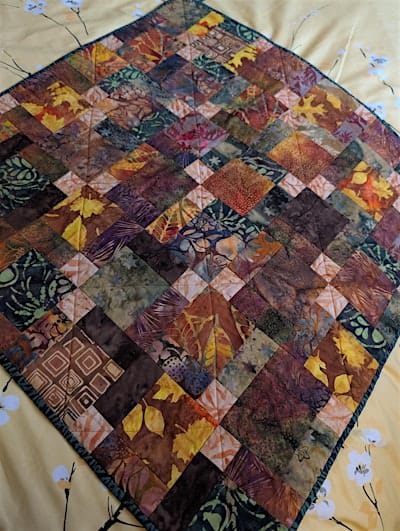Beginner Quilting: Disappearing Nine-Patch Table Runner