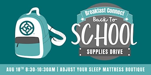 Breakfast Connect Back to School Drive