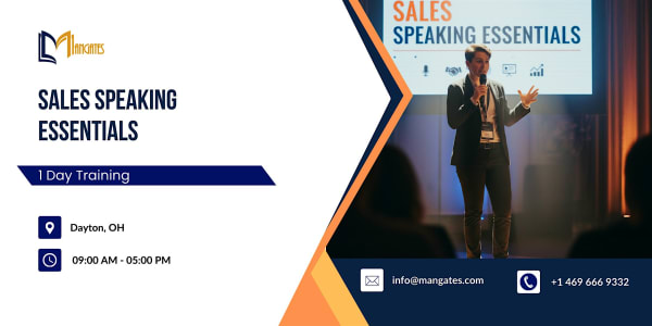 Sales Speaking Essentials: 1 Day Training in Dayton, OH