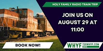 Ride the Middletown and Hummelstown Railroad Train with WHYF Radio