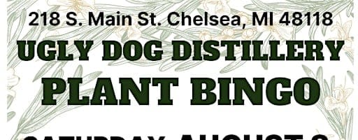 Plant Bingo at Ugly Dog Distillery / 80+ houseplants won!