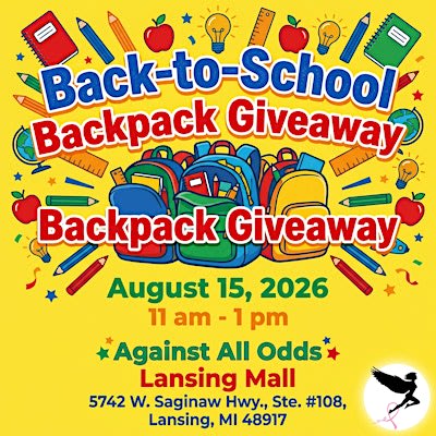 Back-to-School - Backpack Giveaway