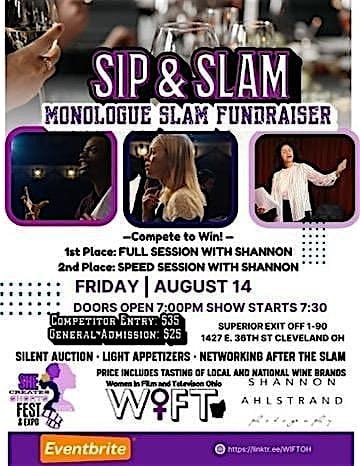 SIP & SLAM Fundraiser