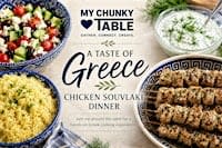A Taste of Greece: Chicken Souvlaki Dinner Experience