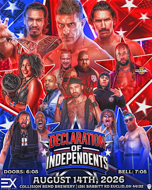 Exodus Pro Wrestling Presents Declaration of Independents