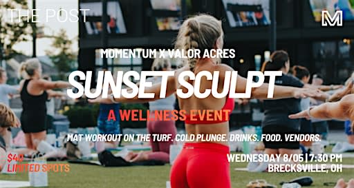 SUNSET SCULPT -A WELLNESS EVENT