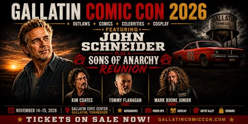 Gallatin Comic Con 2026: Gallatin Goes Outlaw