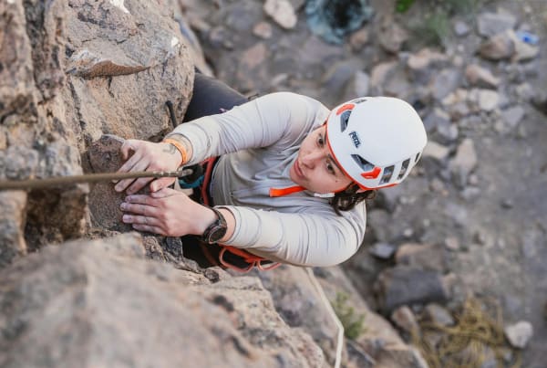 Flash Foxy - Intro to Outdoor Climbing - Devils Lake, WI