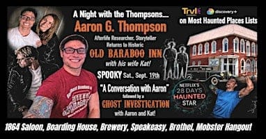 SPOOKY  GHOST INVESTIGATION led by NETFLIX's Star of 28 DAYS HAUNTED !