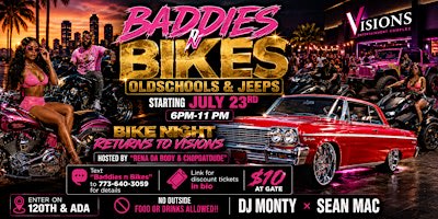 BADDIES-BIKES-OLDSCHOOLS & JEEPS