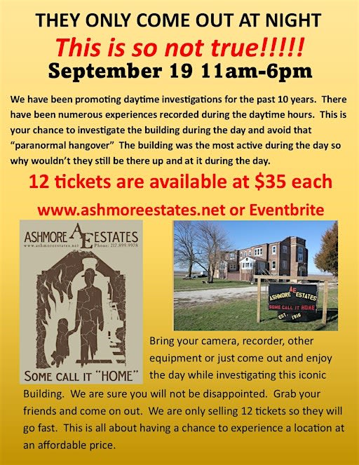 Daytime Investigation at Ashmore Estates