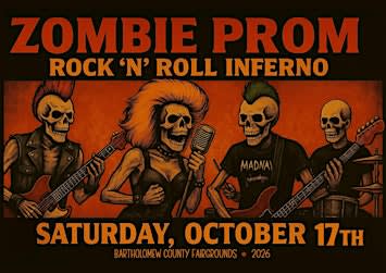 2026 Zombie Prom: Rock-N-Roll Inferno