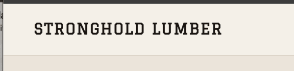 Stronghold Lumber
