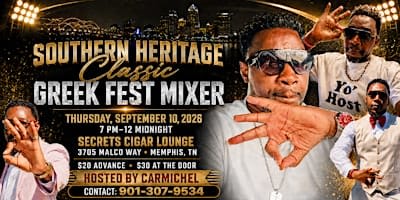 Southern Heritage Classic Greek Fest Mixer