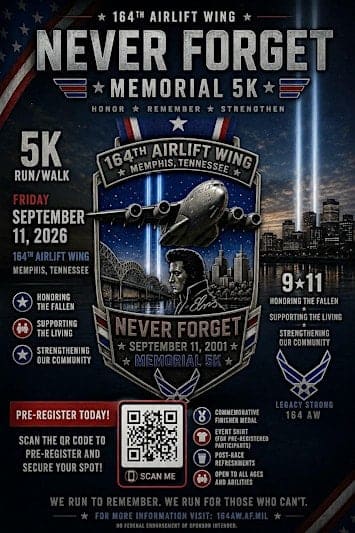 164AW 9/11 Memorial 5k