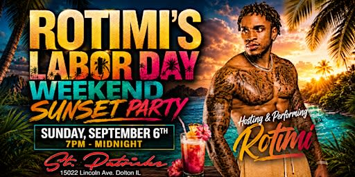 Rotimi’s Labor Day Weekend Sunset Party
