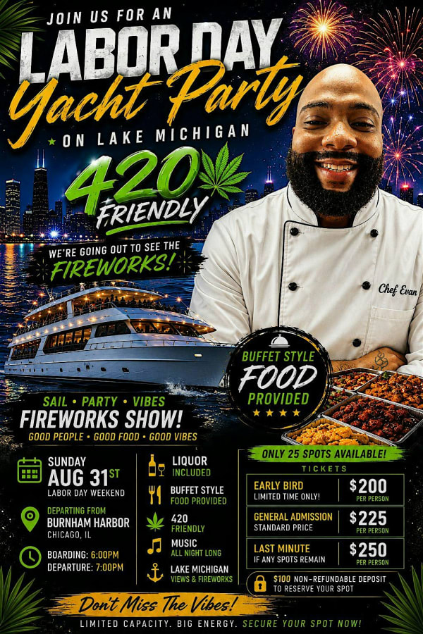 Labor Day Bost Cruise Party