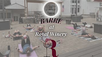 Better Energy Barre at Royal Winery