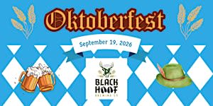 Black Hoof Brewing Oktoberfest 2026