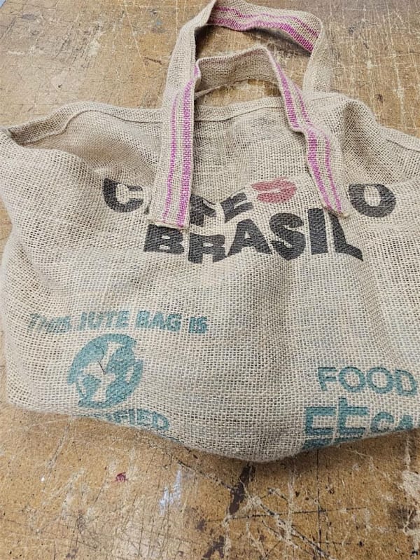 October Satchel Saturdays: Coffee Sack Tote Bag