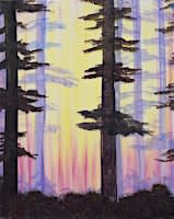 Sunset Forest Painting Workshop @ MaybeItsFate