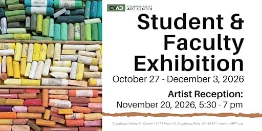 Artist Reception: Student & Faculty Exhibition