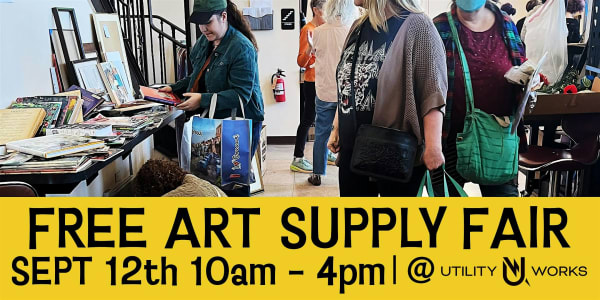 Free Art Supply Fair
