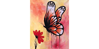 All A Flutter - Paint and Sip in Cincinnati | Classpop!™