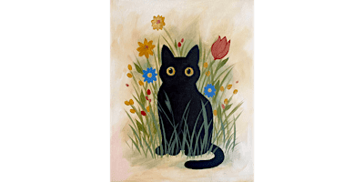 Fleur Noir  - Paint and Sip in Cincinnati | Classpop!™
