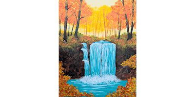 Amber Forest Falls - Paint and Sip in Cincinnati | Classpop!™