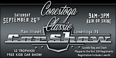 12th Annual Conestoga Car Show
