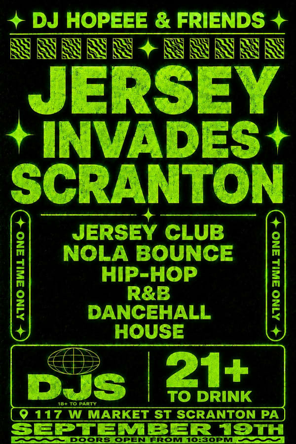 JERSEY INVADES SCRANTON