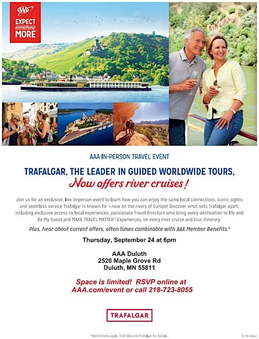 Trafalgar, the Leader in Guided Worldwide Tours Now Offers River Cruises!