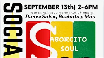 Saborcito Soul Day Social & Market *September Social