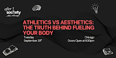 After5Chicago - Athletics vs Aesthetics: The Truth Behind Fueling Your Body