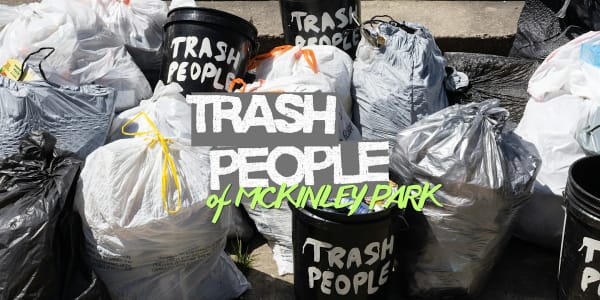 Trash People of McKinley Park Community Clean Up
