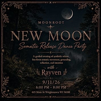 Women's New Moon Somatic Release Dance Party