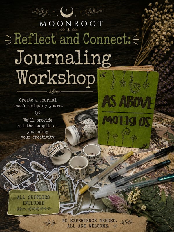 Reflect and Connect: Journaling Workshop