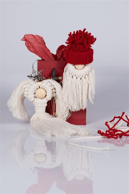 Knotty & Nice: Santa Gnomes & Cord Angels Workshop
